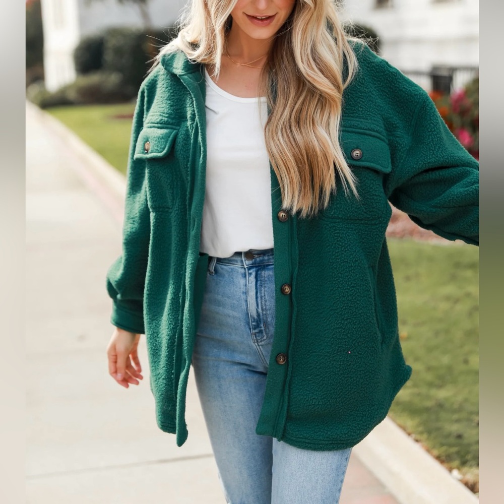 Fleece Shacket
